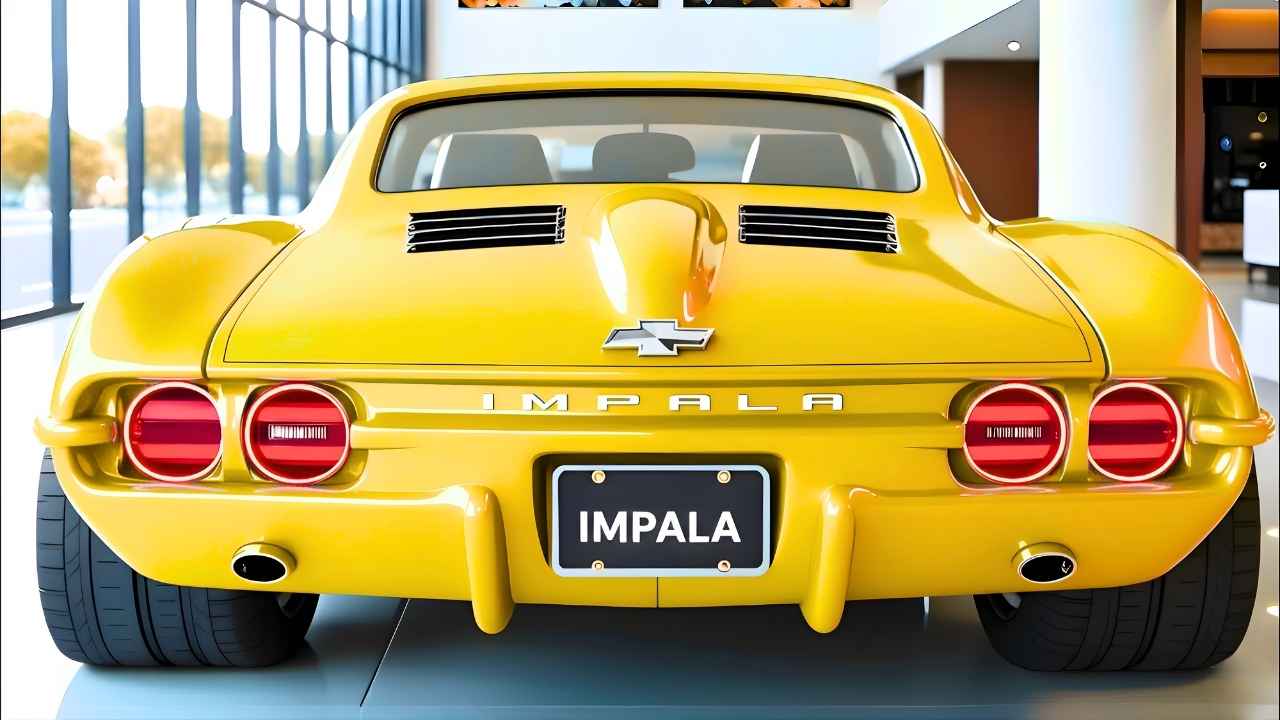 Chevrolet Impala 2026 la fuerza americana reinventada en un sedán moderno