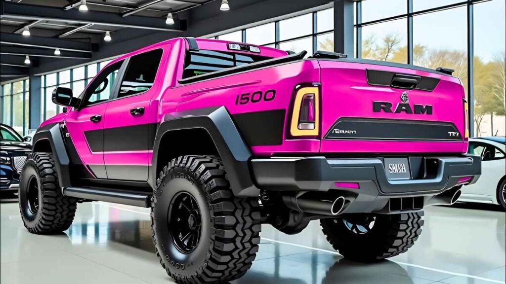 Nueva RAM TRX 2027 motor V8 supercargado y rendimiento brutal