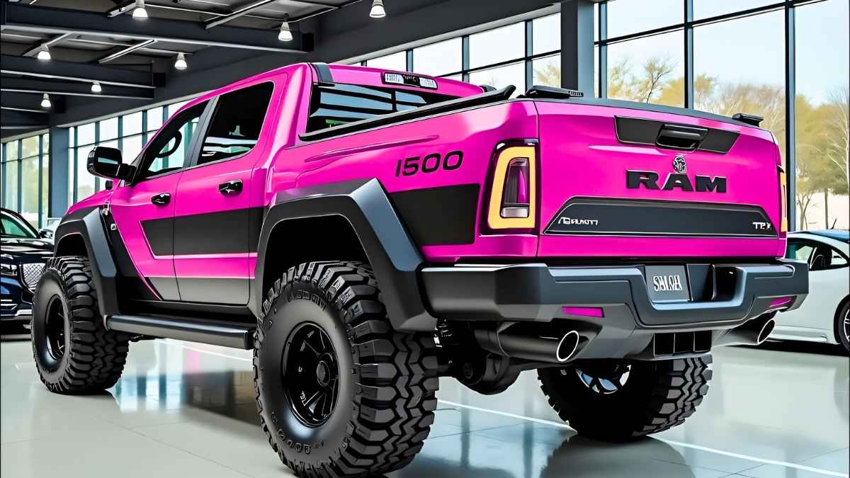 Nueva RAM TRX 2027 motor V8 supercargado y rendimiento brutal