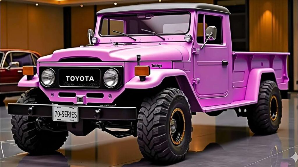 Toyota Land Cruiser 70 Series 2026 diseño clásico con tecnología moderna